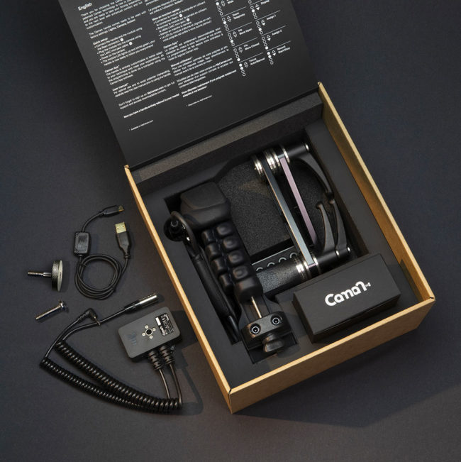 Caman remote control handle for video cameras LANC