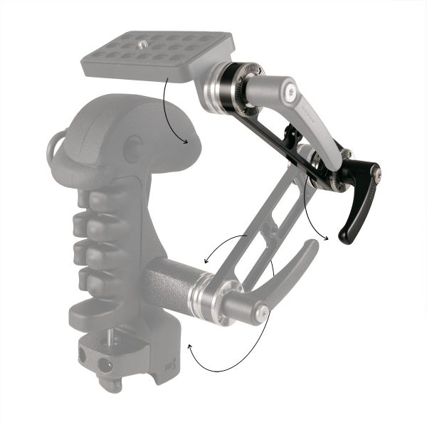 S GRIP PRO : illustration of the rig arm friction system with extension