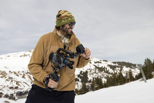David Vladyka, Swiss director of photography and Caman ambassador using a Sony Fx6